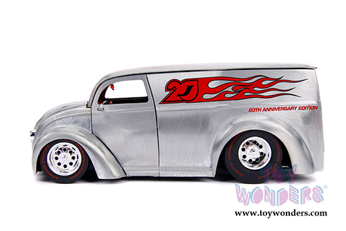 Jada Toys - 20th Anniversary | D-Rods Div Cruizer (1/24, diecast model car, Raw Metal) 31078